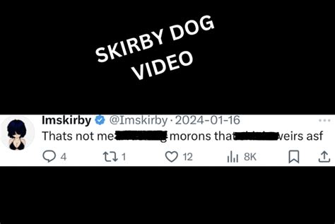 ⛔️Watch Skirby dog video leaked Imskirby dog video skirby